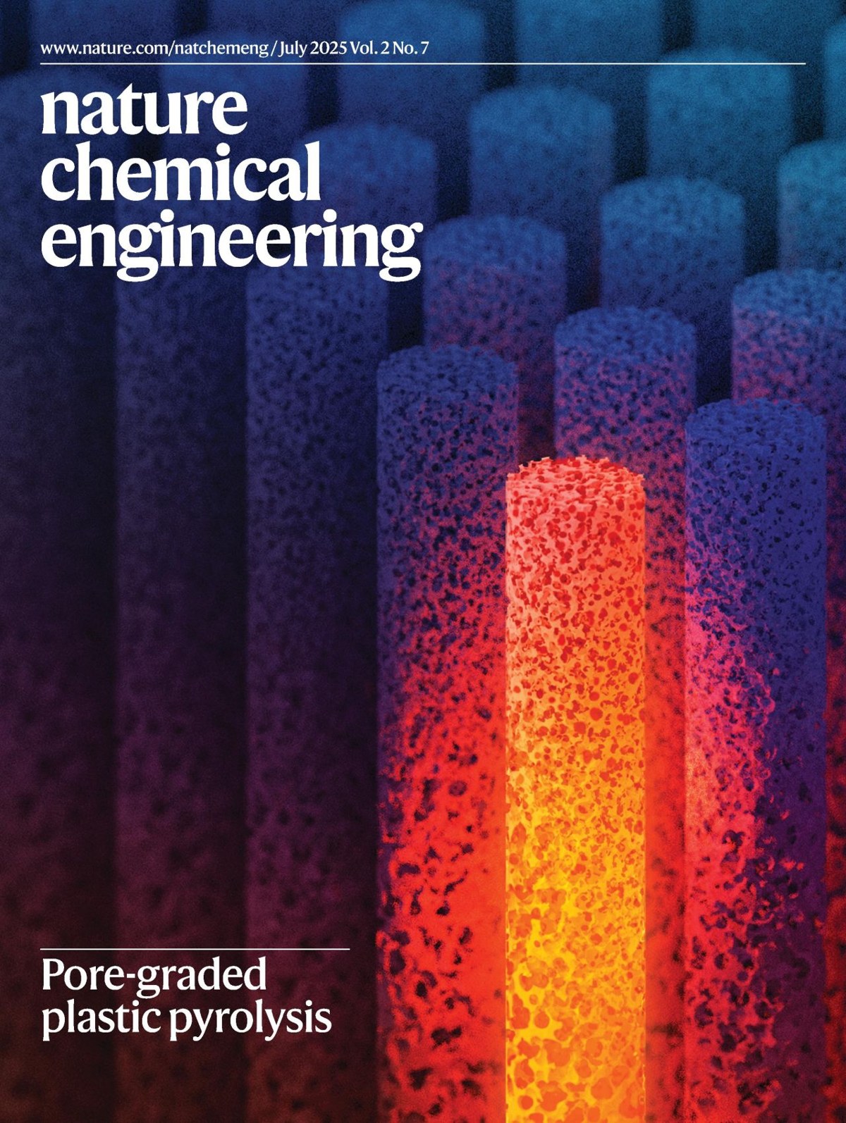 Nature Chemical Engineering cover, July 2025